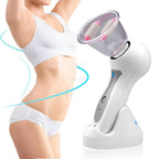 Vacuum massager against cellulite for visibly firmer skin