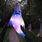 Halloween Hanging Ghost Lights – LED Outdoor Decor