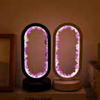 Natural Amethyst Crystal Lamp for Relaxation