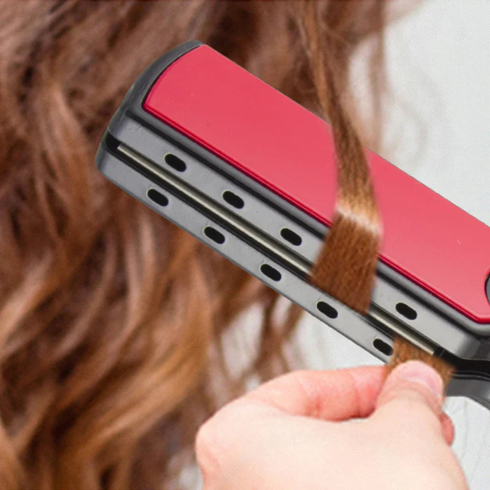 Straightener TITANEA PRO | Width Nano-Titanium plates | 50–249 °C | LED display & Dual voltage | 25×4.3×3.5 cm