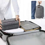 Traveluxe Culture & Cosmetic Bag | Water Repellent | Premium Leather Handle
