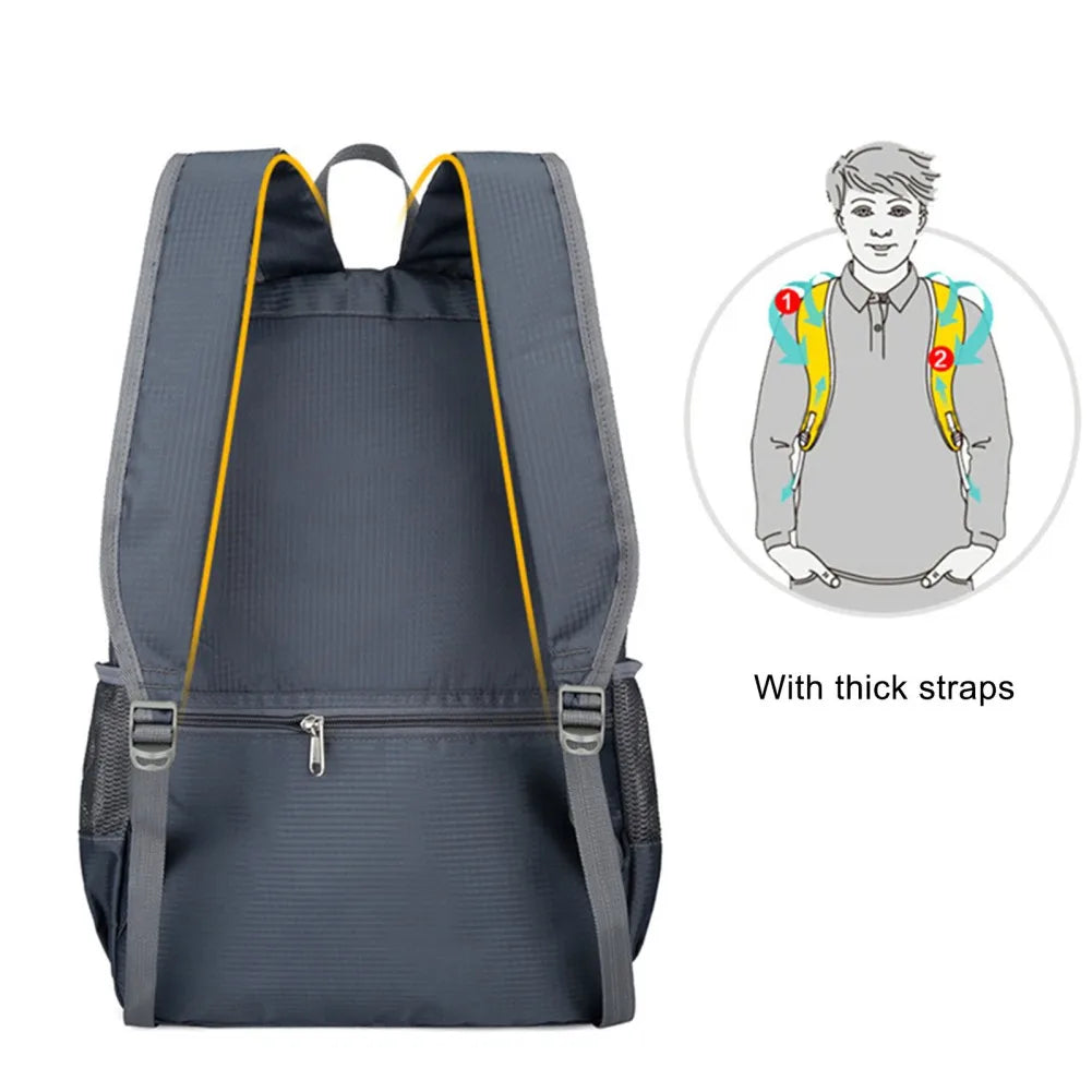 Trekparo Collapsible Backpack | 30L Ultralight & Waterproof | For Hiking, Camping & Travel | Unisex Daypack