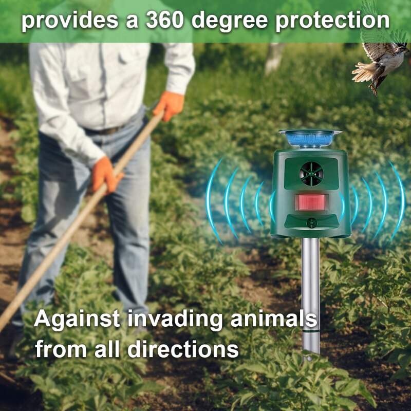 Solar Ultrasonic Repeller