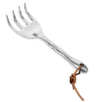 Floravix Mini Garden Hand Rake | Lightweight & Durable | For Weeding, Digging & Soil Loosening | 20.5 cm Length
