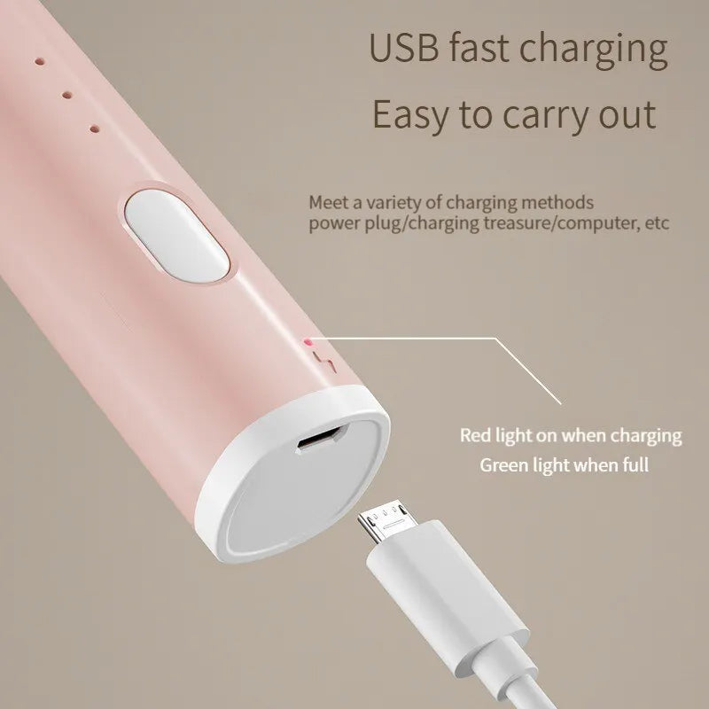 FROTHORIA Electric Milk Frother & Mixer | Rechargeable | 3 Speeds | 2 Attachments