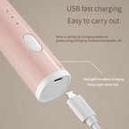 FROTHORIA Electric Milk Frother & Mixer | Rechargeable | 3 Speeds | 2 Attachments