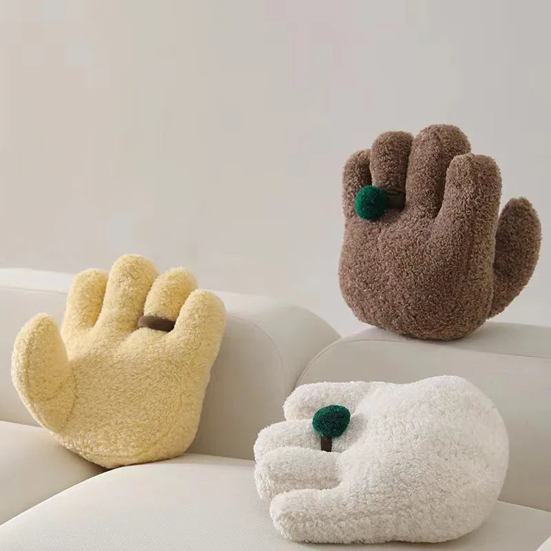 Fluffy Hand Cushions with Ring