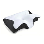 Memory Foam Cervical Pillow | Ergonomic 2-in-1 Design for Neck Pain Relief & Comfortable Sleep
