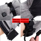 Heated Gloves ThermoRide | Waterproof & Windproof | Electric Winter Gloves for Motorcycle, Bicycle & Outdoor | Long-lasting Warmth