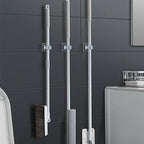Mop holder FixoGrip | Self-adhesive & Waterproof | Wall mount without drilling | Set of 4