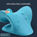 Cervical Neck and Shoulder Stretcher Spine Alignment and Pain Relief Pillow