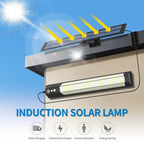 Solario Split Solar Lamp | 158 LEDs | Motion Sensor & Remote Control | 10W Solar Light