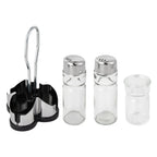 Set of spice bottles order and style in every kitchen