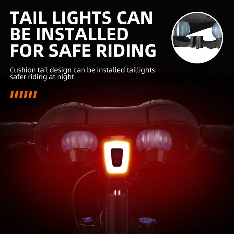 Comfortable Shockproof Bike Saddles with Hollow Design – Anti-slip Cushion for MTB and Road Bike