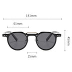 Retro Sunglasses | UrbanRay Stark Vintage Vibe | UV400 Protection | Scratch-Resistant Lenses | Unisex