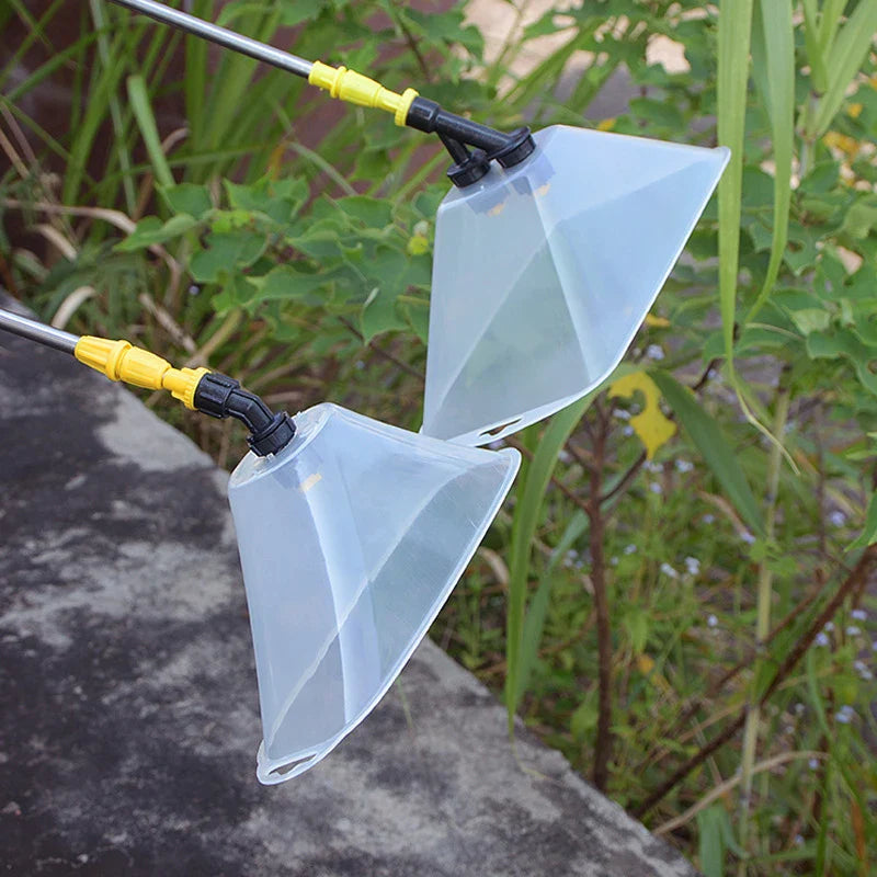 SprayoFan Wind Protection Nozzle | Windproof Spray Head Cover for Garden Sprayers | Fan Nozzle for Targeted Watering