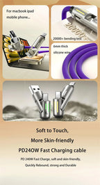 Multi-Functional 4 In 1 Fast Charging Data Cable