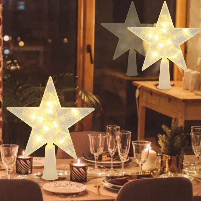 GleamPoint - Glowing star for the top of the Christmas tree