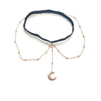 Moon Charm Adjustable Elegant Rhinestone Jewelry