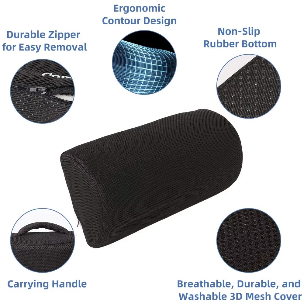 Ergonomic Feet Pillow – Under-Desk Foot Rest Cushion for Office & Home