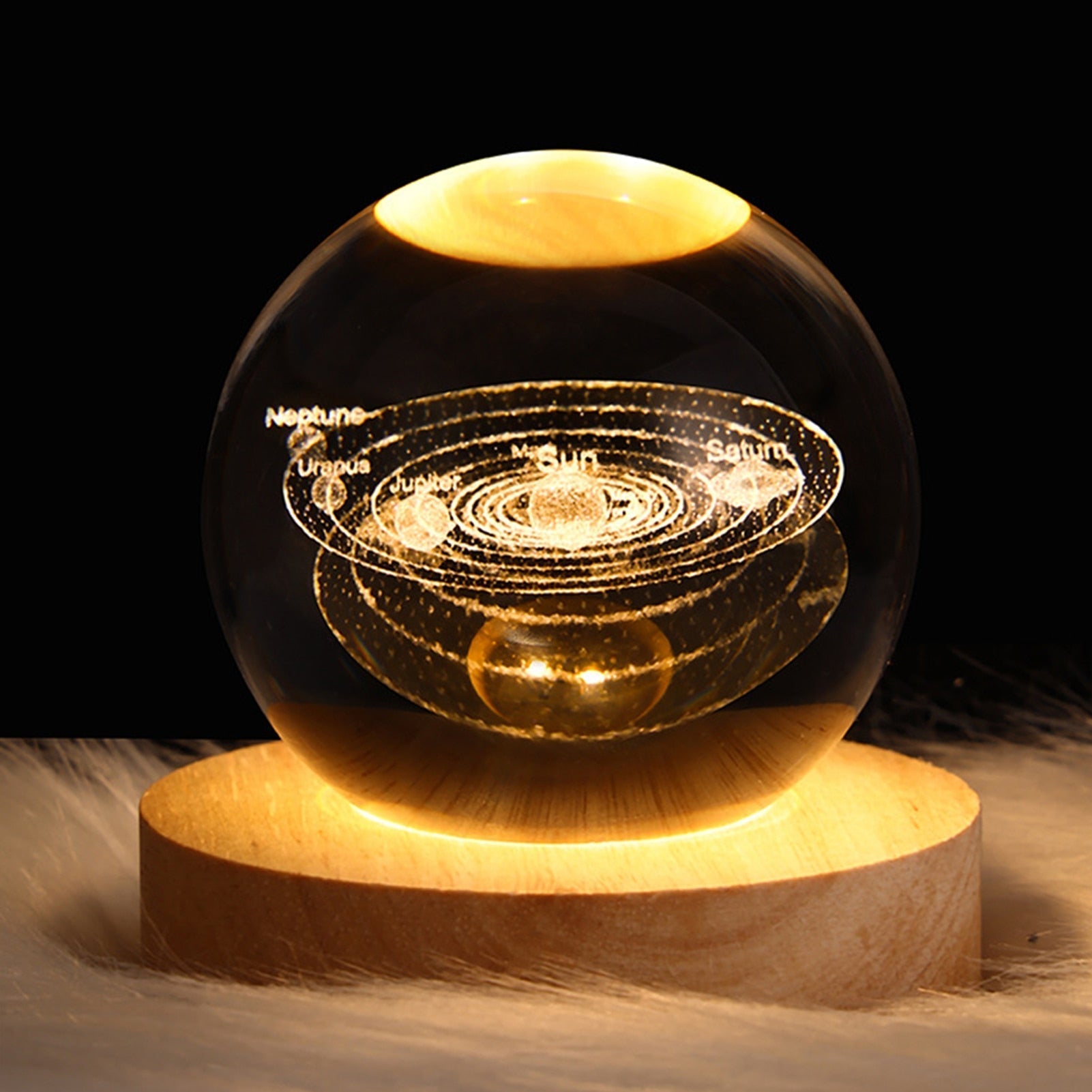 Crystal Light Ball | Unique decoration for the home