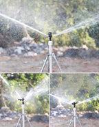 Adjustable garden sprinkler with spray angle adjustment – Ideal for irrigation systems