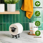 Sheep toilet paper holder – Practical & charming for the bathroom