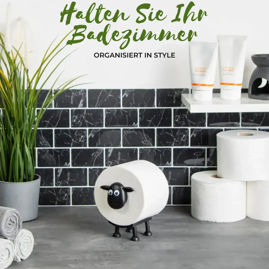 Sheep toilet paper holder – Practical & charming for the bathroom