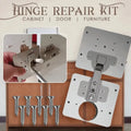 Hinge Repair Plate Set [INCLUSIVE screws]