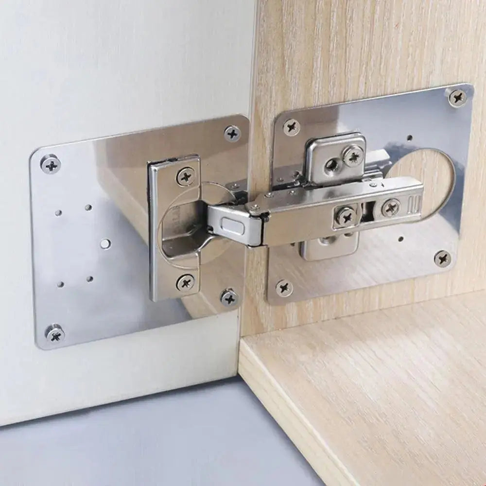 2+2 | Hinge Repair Plates Set [INCLUSIVE Screws]