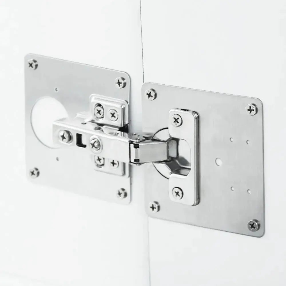 2+2 | Hinge Repair Plates Set [INCLUSIVE Screws]