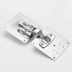Hinge Repair Plate Set [INCLUSIVE screws]