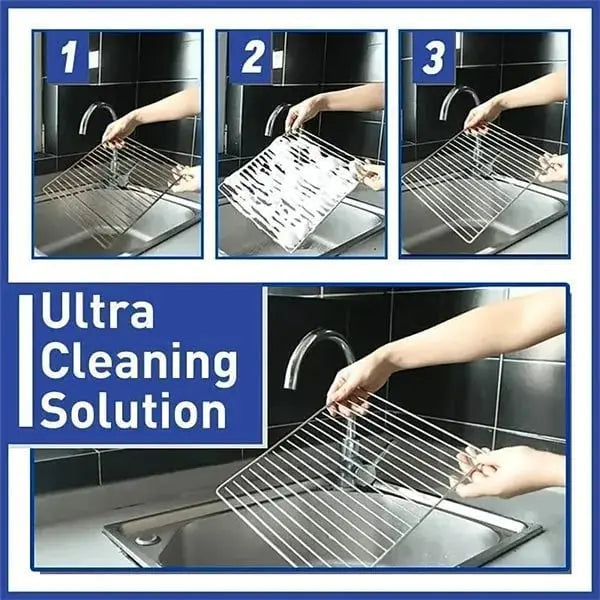 Foam cleaner for kitchen surfaces — Grease remover without rinsing