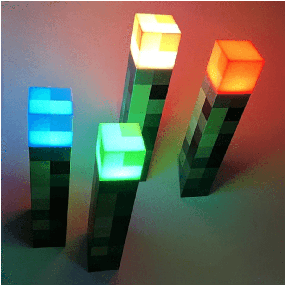 Minecraft Lamp Table Block of Earth