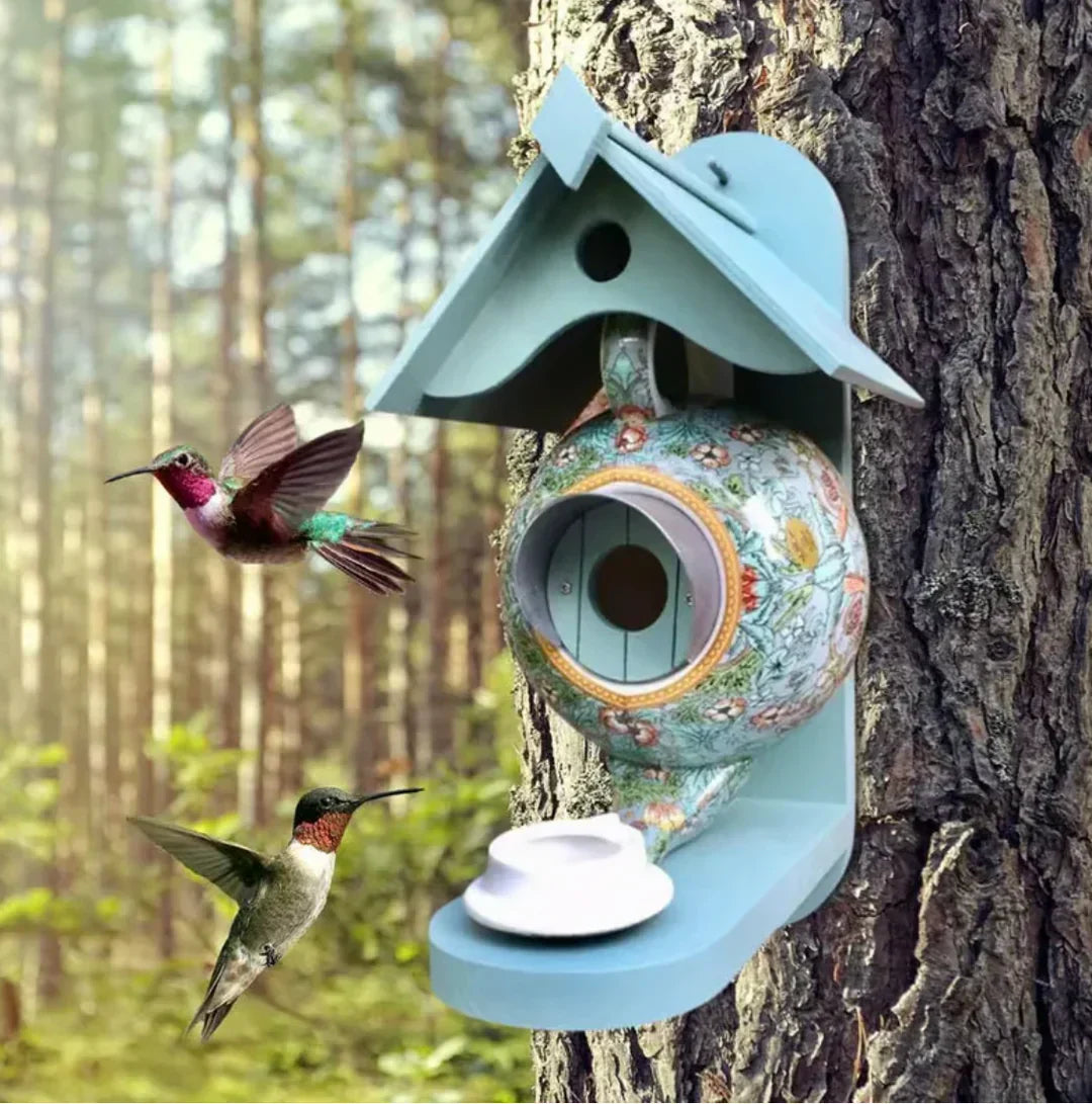 Original design of the teapot combines aesthetics with practicality