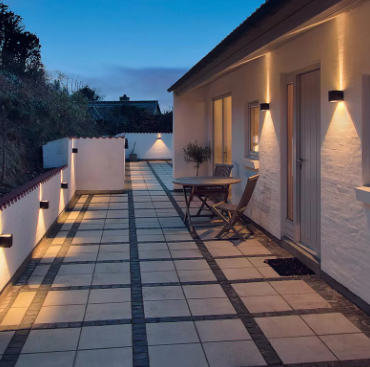 LuxeLumen Waterproof Wall Lamp | Adjustable beam angle for optimal lighting