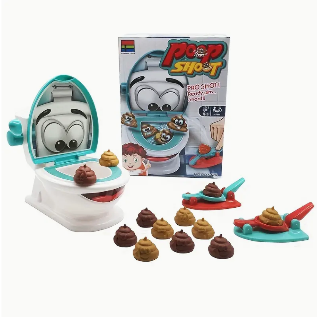Funny Poop Tossing Game