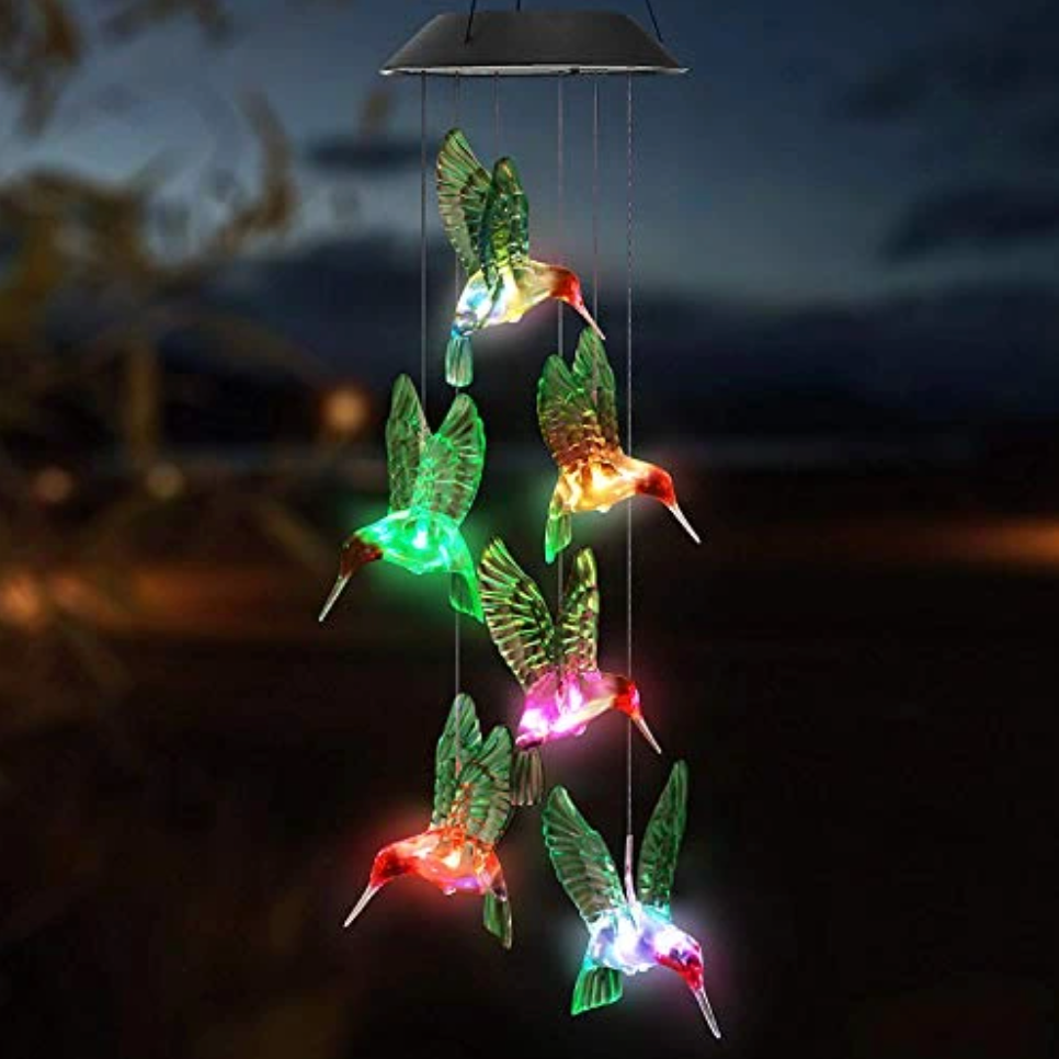 EnchantedGlow - Solar LED Garden Lighting Hummingbird