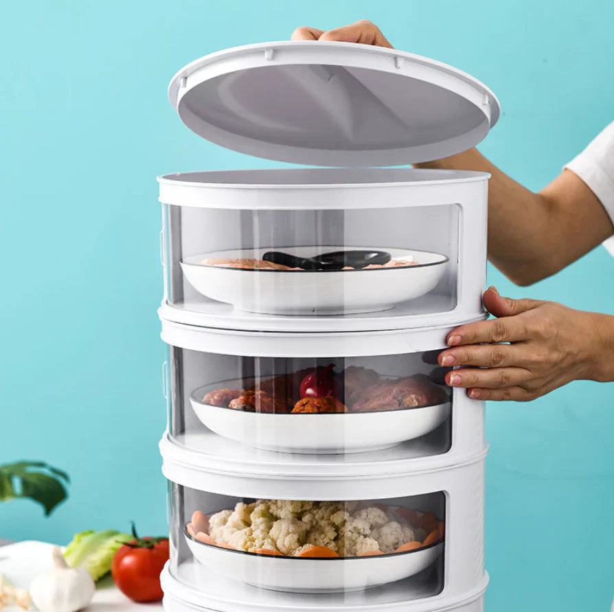 Stackable Multi-functional Storage Container for Food – Space-saving and Practical Food Storage System