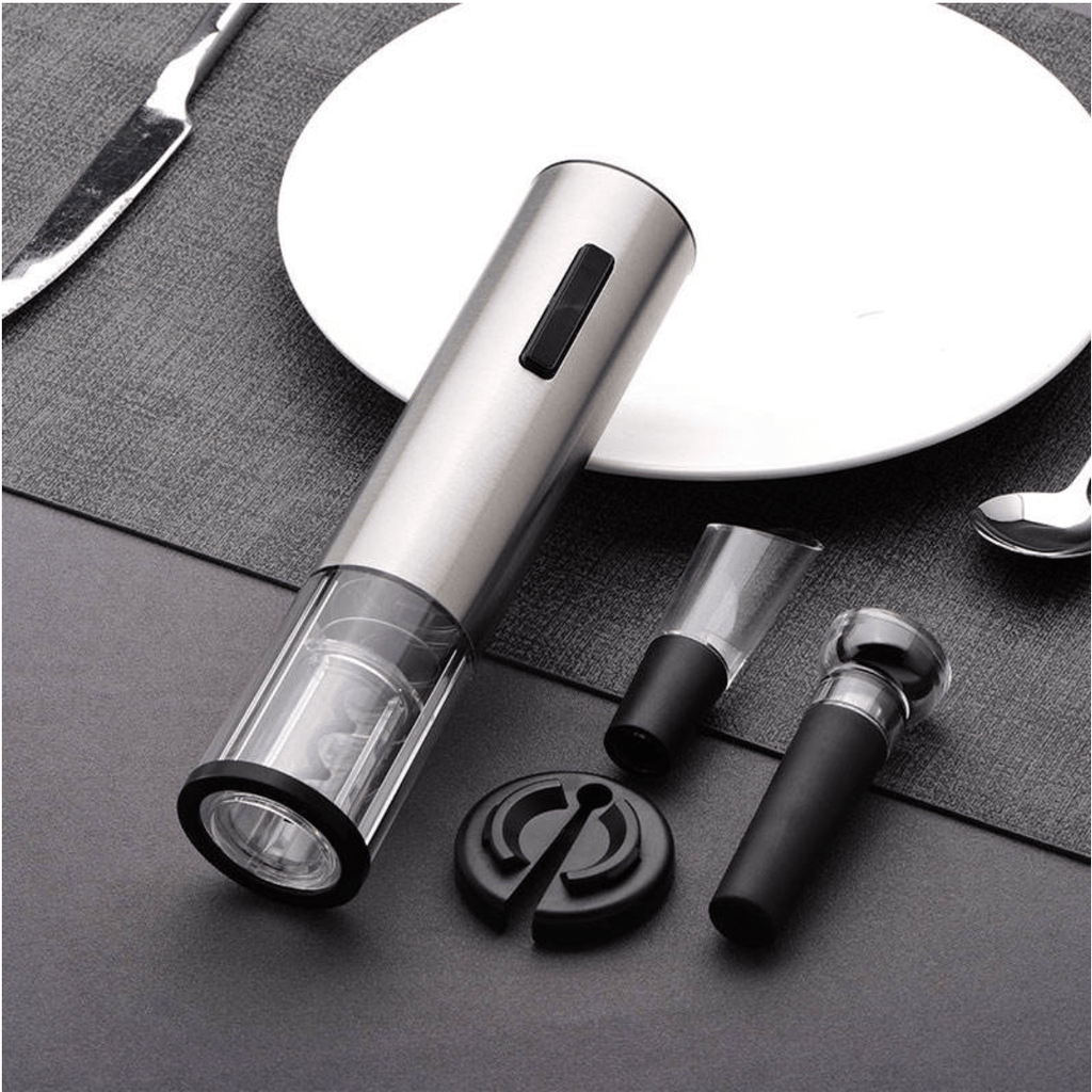 Effortlessly open wine with one push