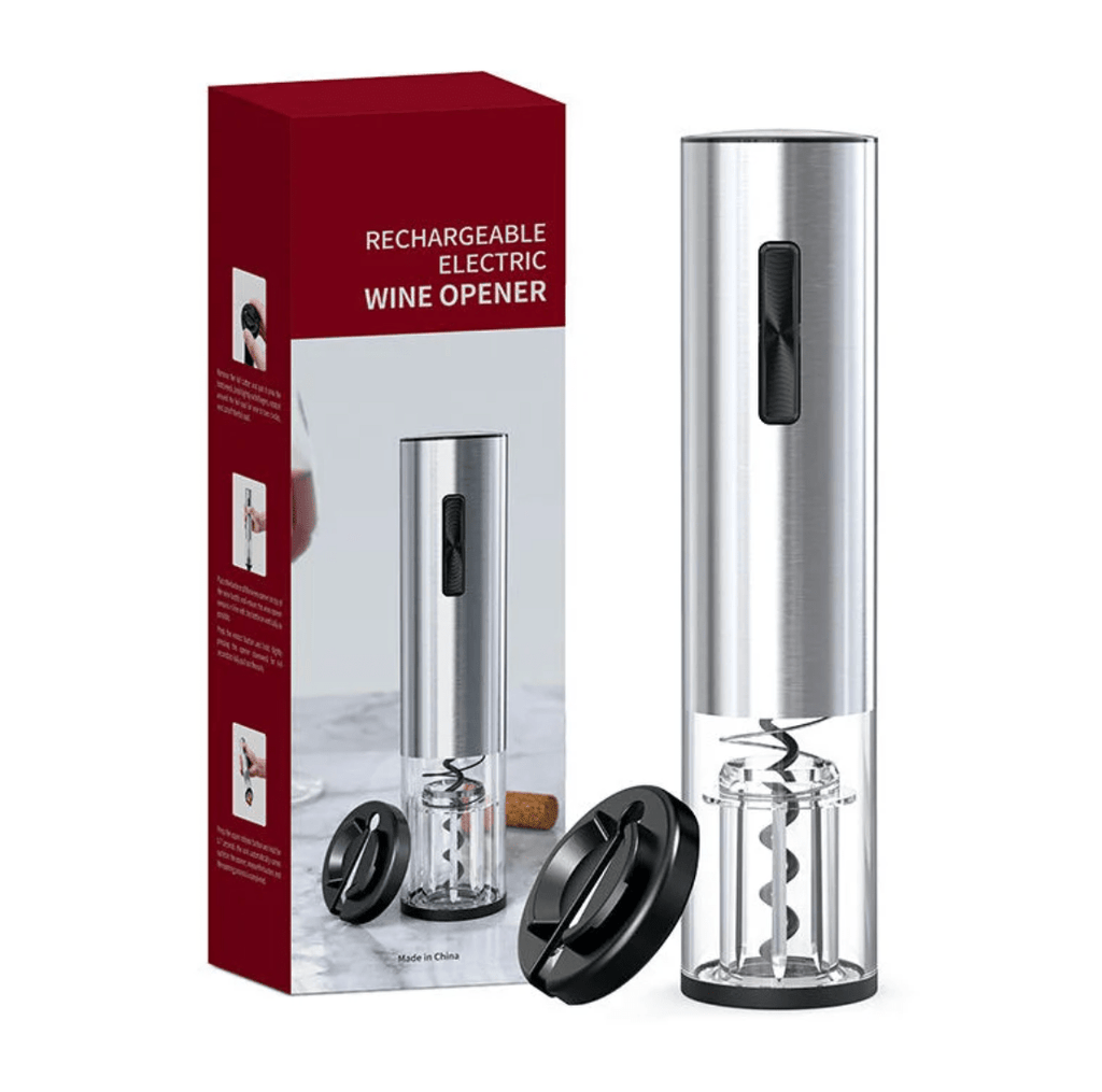 Effortlessly open wine with one push