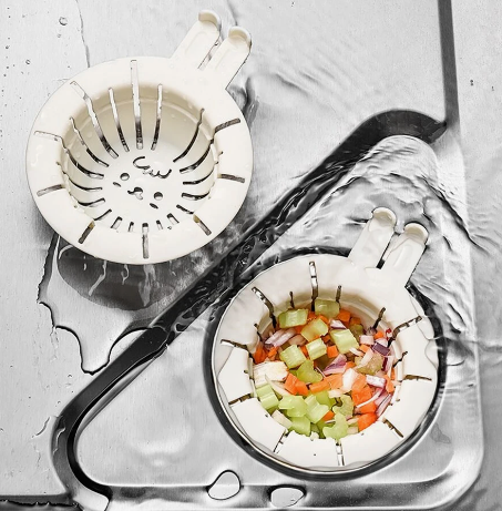 Sink and basin strainer