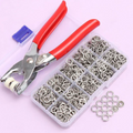 Metal snap buttons DIY set | Your clothes are like new again!