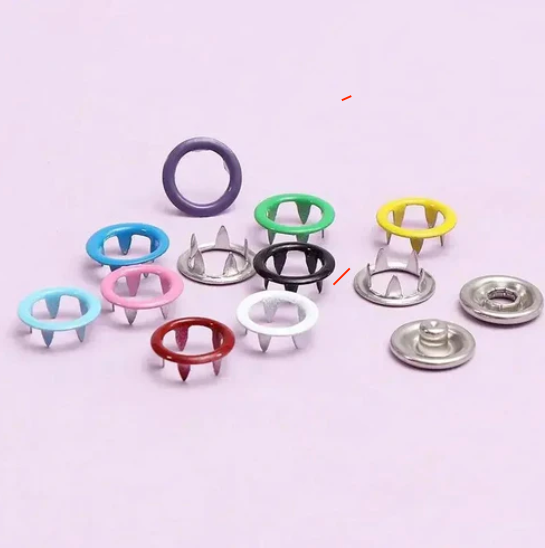 Metal snap buttons DIY set | Your clothes are like new again!
