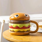 Mug with Hamburger Motif Stylish and Practical Kitchen Gadget