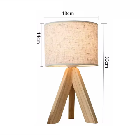 OakShade Table Lamp – Nordic Design
