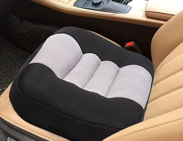 Car Seat Cushion – Portable Booster for Comfort & Height