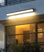 Waterproof LED Outdoor Wall Light with Aluminum Housing and IP65 Rating