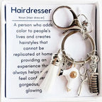 Keychain for Hairdresser Gift – Celebrate Craftsmanship