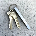 Keychain Prybar made of stainless steel